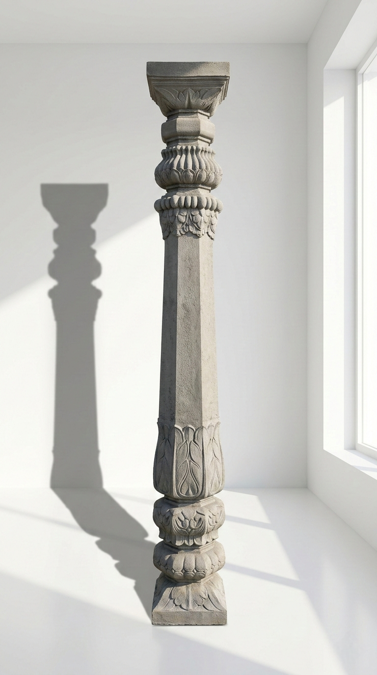 Heritage Design Cement Pillar