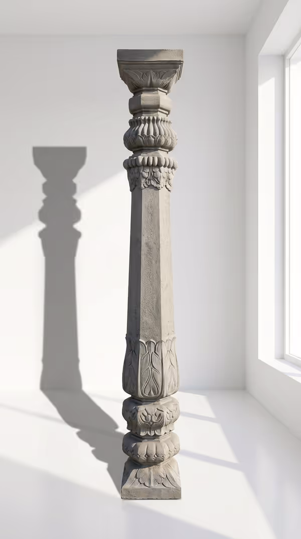 Heritage Design Cement Pillar