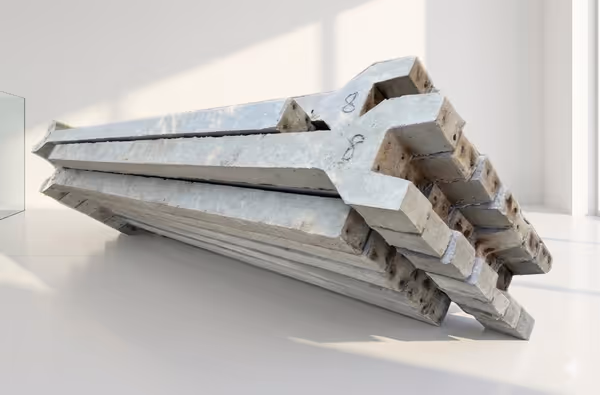 Concrete Shed & Fencing Poles